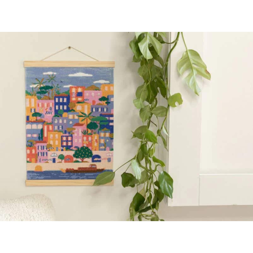 Petite Epicerie Σετ Ζωγραφικής με Διαμάντια - Maisons Colorees