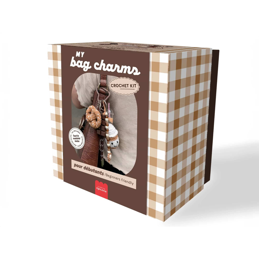 Petite Epicerie Σετ Πλεξίματος My Bag Charms - Coffee Time