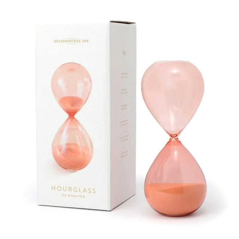 Desighworks Κλεψύδρα με Άμμο 30 Λεπτών (Peach)