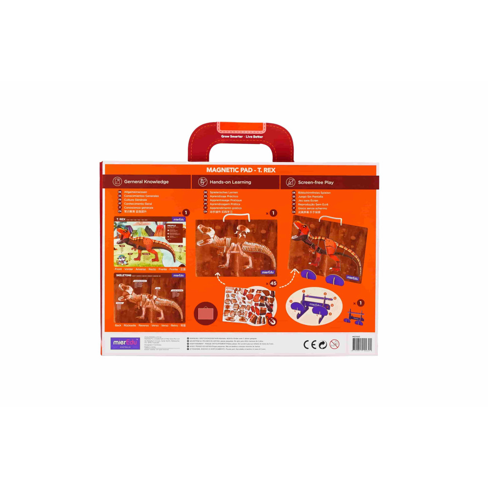 MierEdu Μαγνητικό Παζλ T-Rex