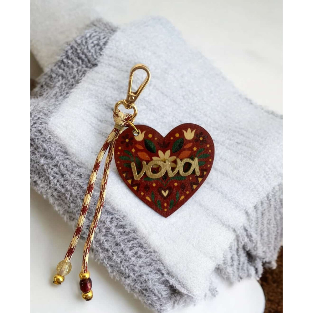 LifeLikes Γουράκι Charm Τσάντας Καθρεφτάκι για τη Νονά