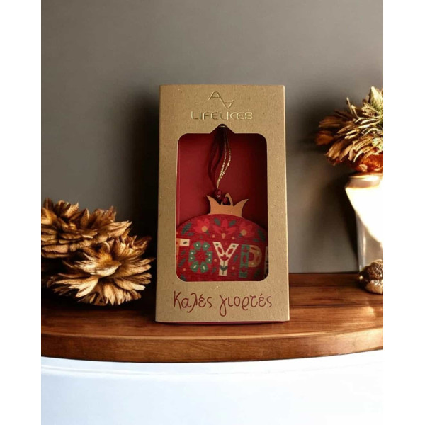 LifeLikes Ξύλινο στολίδι-γούρι
