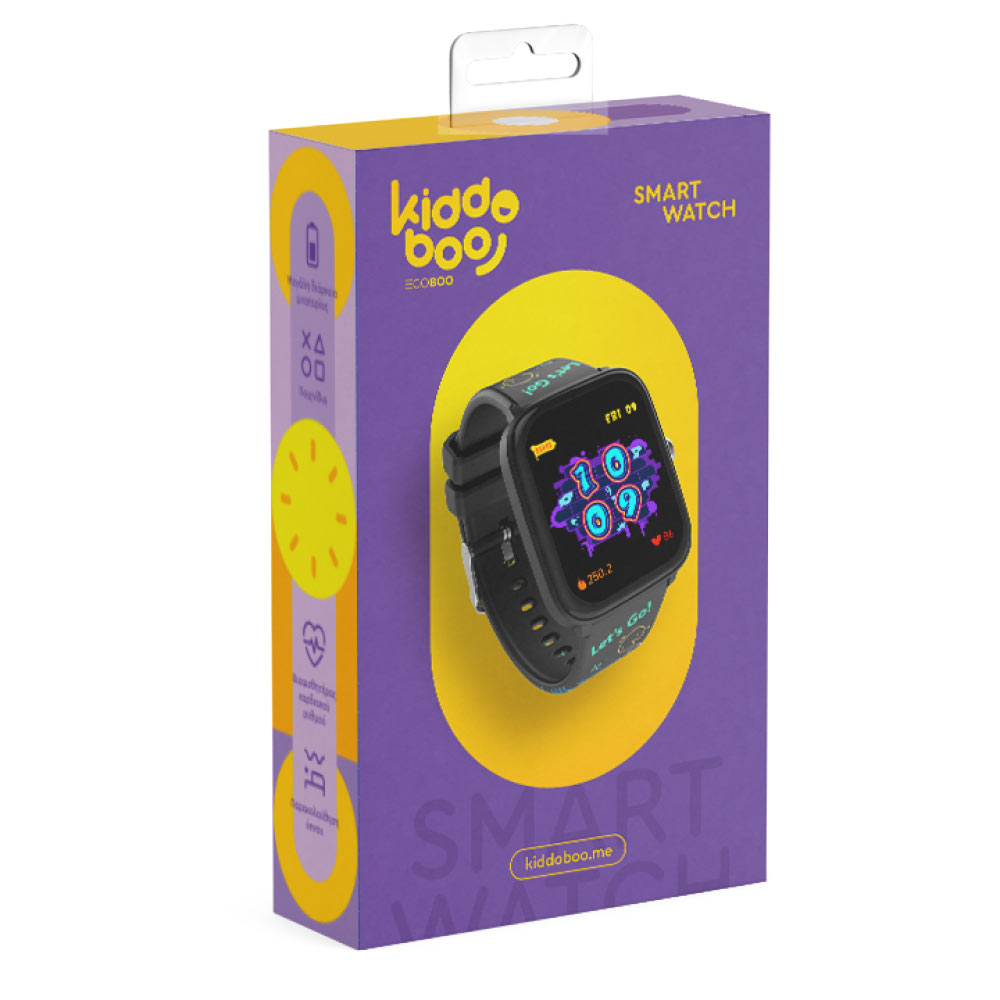 Kiddoboo Smartwatch 2.0 (Black)
