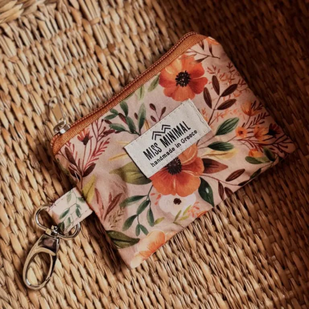 Miss Minimal Key Chain Μπρελόκ Πορτοφολάκι Autumn