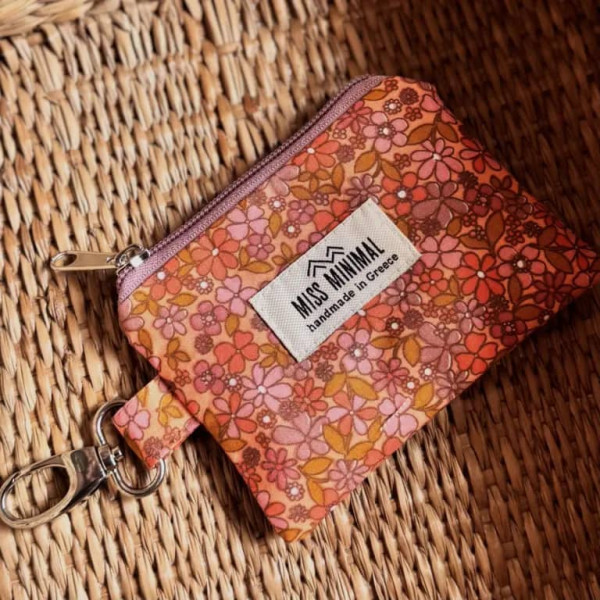 Miss Minimal Key Chain Μπρελόκ Πορτοφολάκι Julia