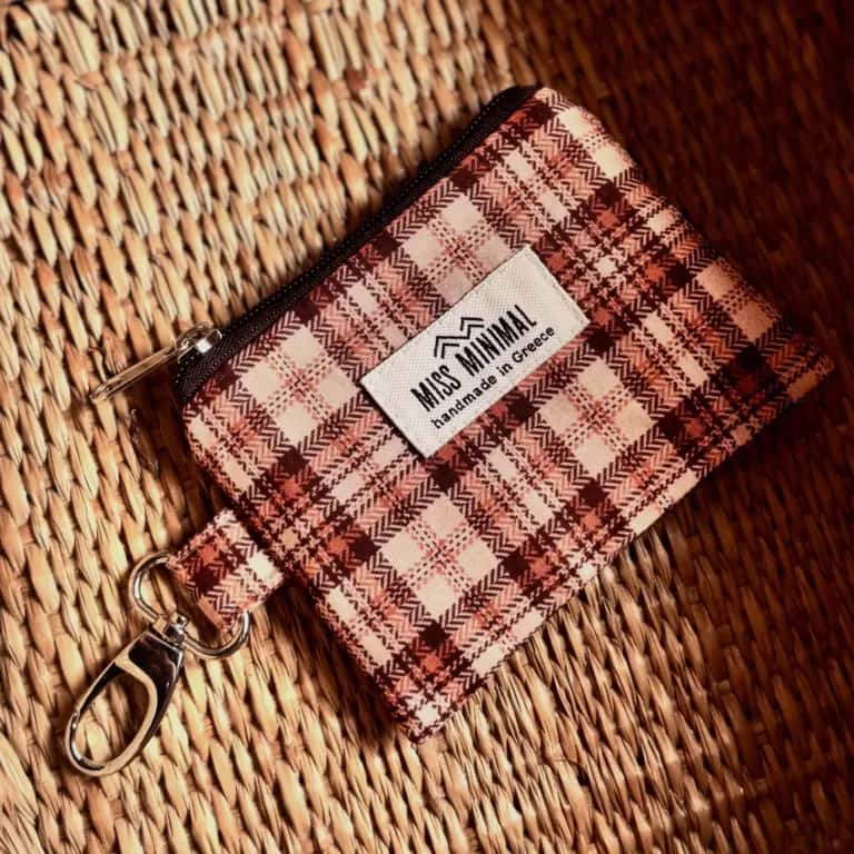 Miss Minimal Key Chain Μπρελόκ Πορτοφολάκι Suzan