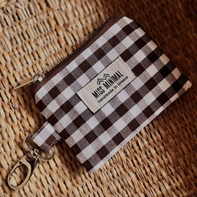 Miss Minimal Key Chain Μπρελόκ Πορτοφολάκι Maureen