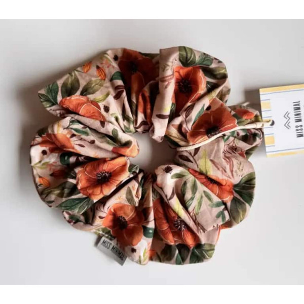 Miss Minimal Scrunchie Autumn