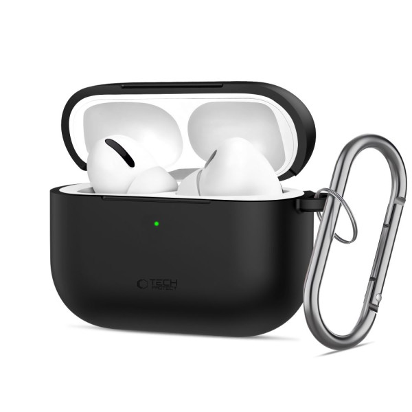 Tech-Protect Silicone Hook Θήκη για Apple AirPods Pro 3 (Μαύρο)