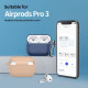 Tech-Protect Silicone Hook Θήκη για Apple AirPods Pro 3 (Μαύρο)