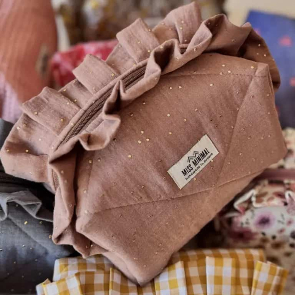 Miss Minimal Zipper Box Νεσεσέρ Lois Romantic (22 x 13 x 23 cm)