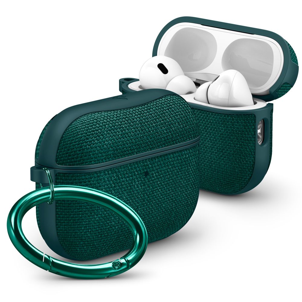 Spigen Urban Fit Θήκη για Apple AirPods Pro 3 με Γάντζο (Midnight Green)