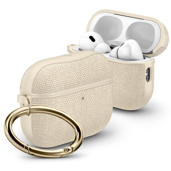 Spigen Urban Fit Θήκη για Apple AirPods Pro 3 με Γάντζο (Dune Beige)