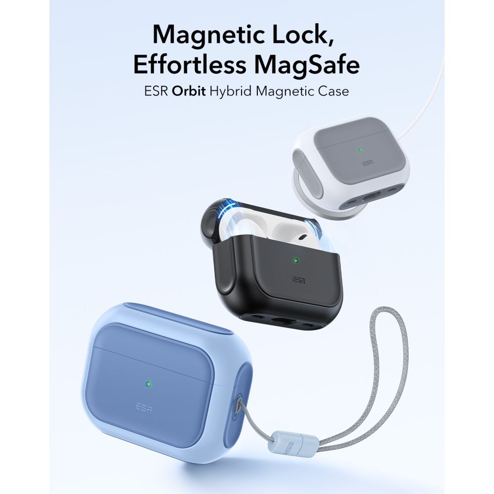 ESR Orbit Halolock Magsafe θήκη για Apple AirPods Pro 3 (POWDER BLUE)