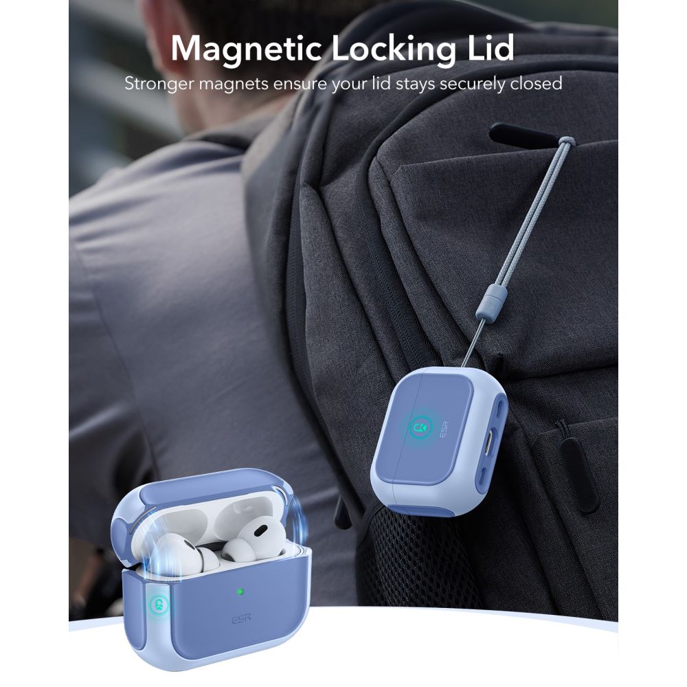 ESR Orbit Halolock Magsafe θήκη για Apple AirPods Pro 3 (POWDER BLUE)