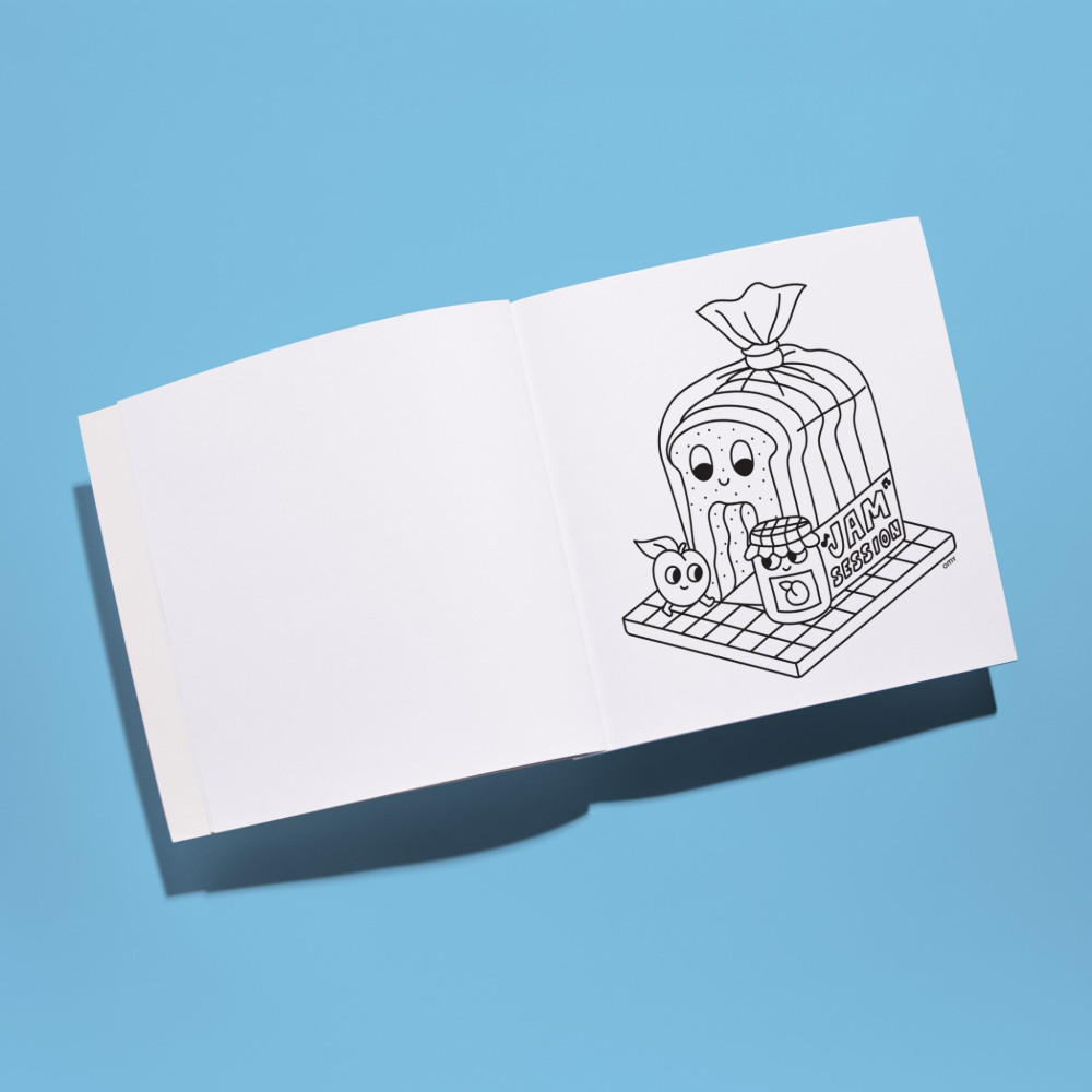 OMY Βιβλίο Ζωγραφικής Cozy Art Supermarket