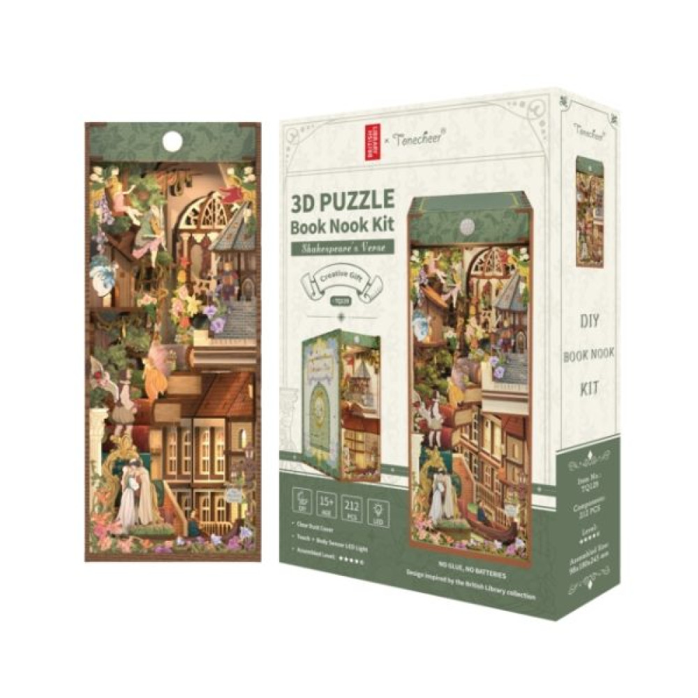 Book Nook Βιβλιοστάτης – Shakespeare’s Verse