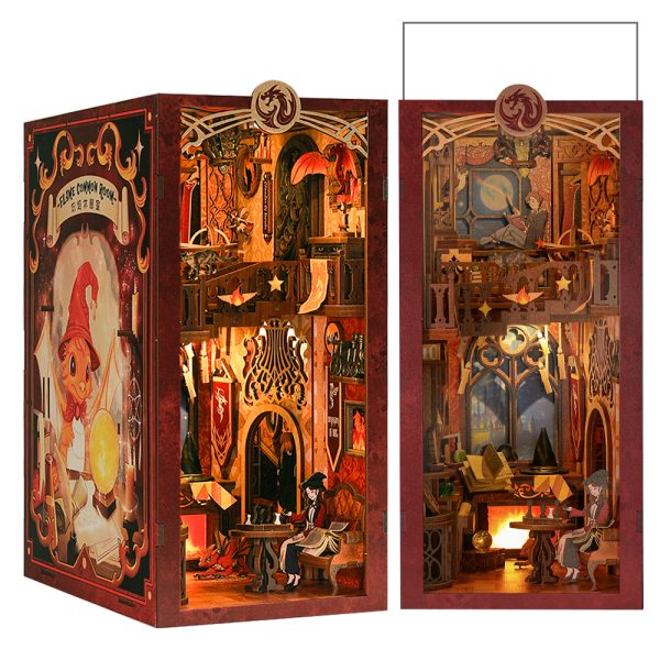 Book Nook Βιβλιοστάτης – Flame Common Room