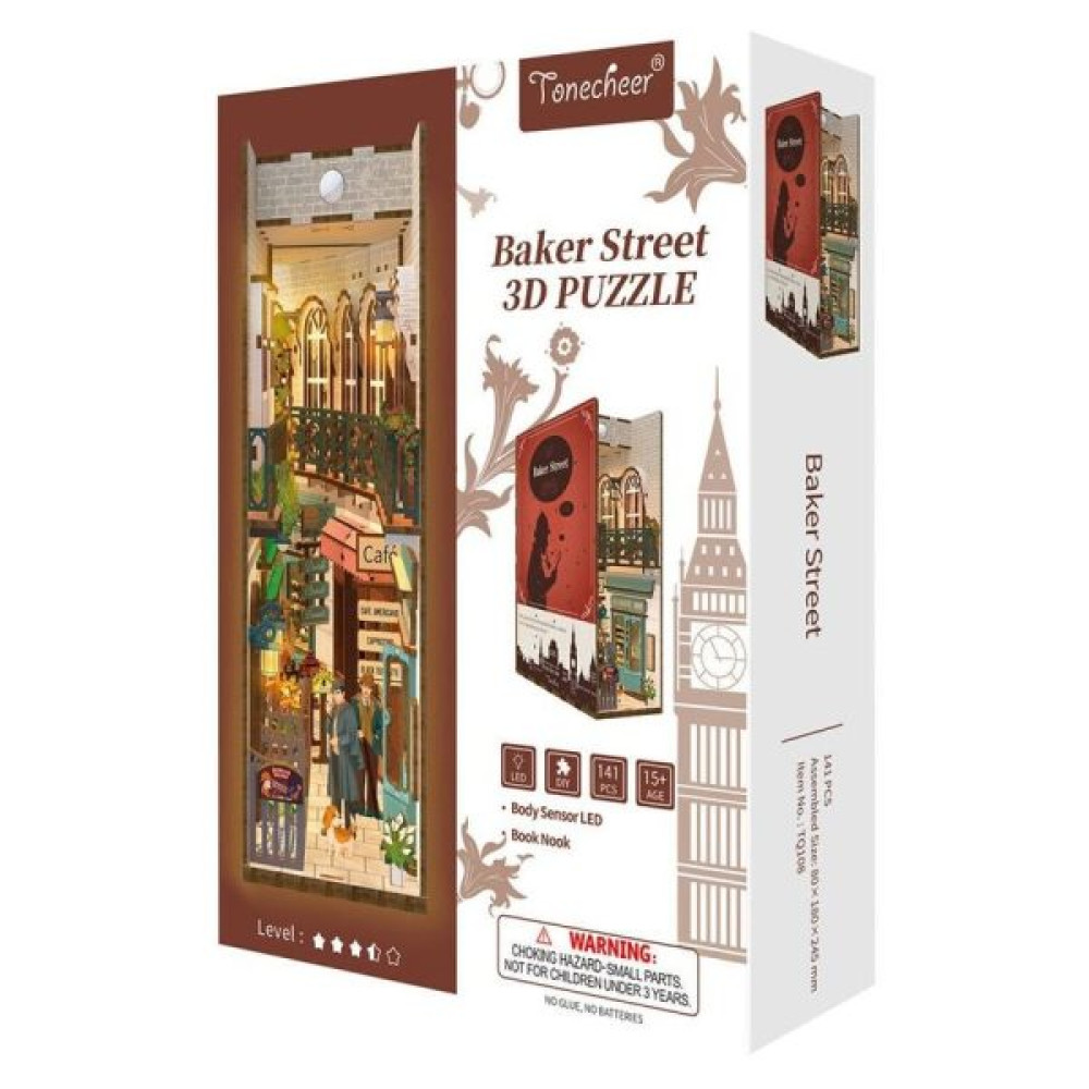 Book Nook Βιβλιοστάτης – Baker Street
