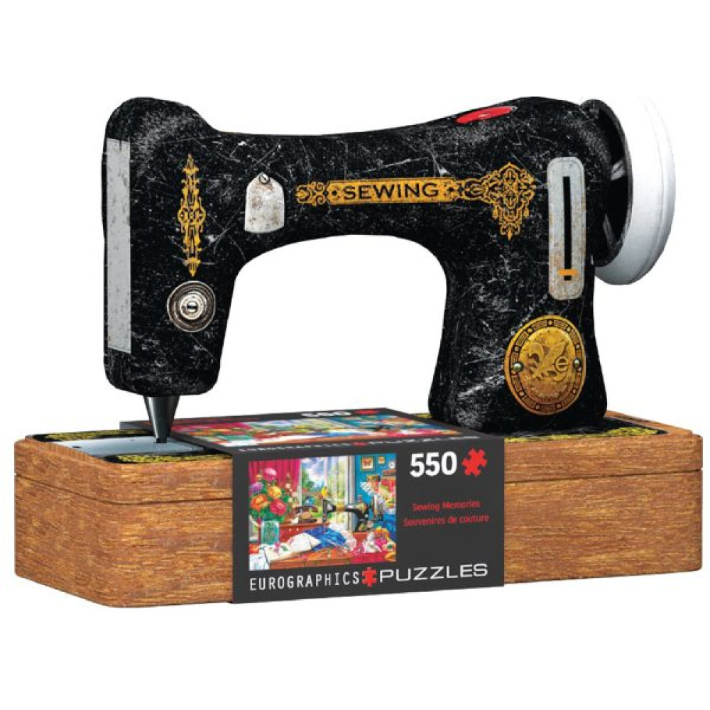 Eurographics Sewing Machine Μεταλλική Συσκευασία Puzzle 550τμχ