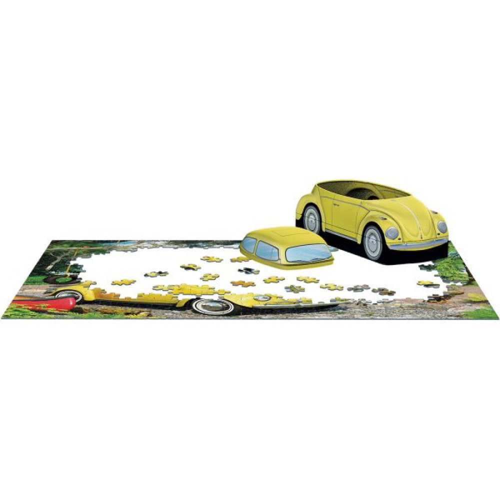 Eurographics VW Beetle Camping Μεταλλική Συσκευασία Puzzle 550τμχ