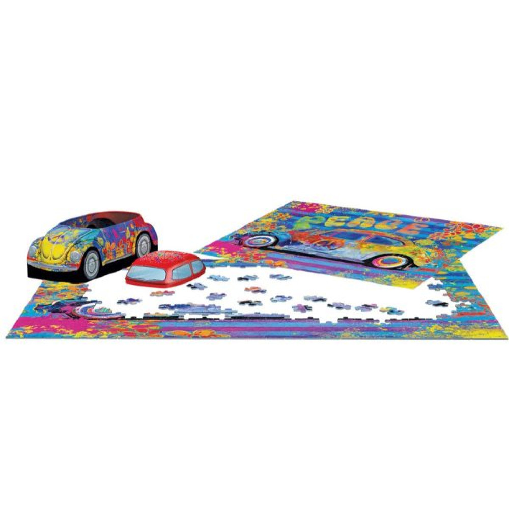 Eurographics VW Beetle Splash Μεταλλική Συσκευασία Puzzle 550τμχ
