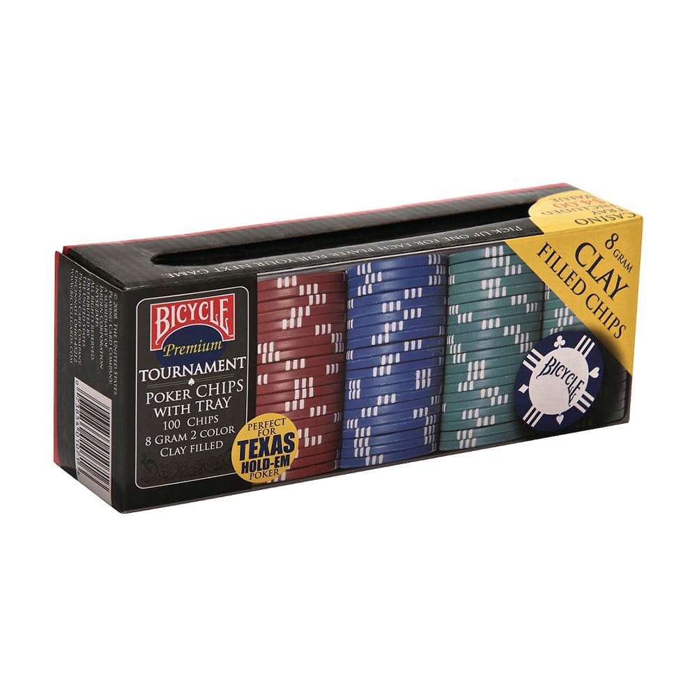 Bicycle Μάρκες - 8gr Clay Chips