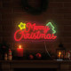 Legami Neon-Effect LED Sign - It's A Sign Merry Xmas