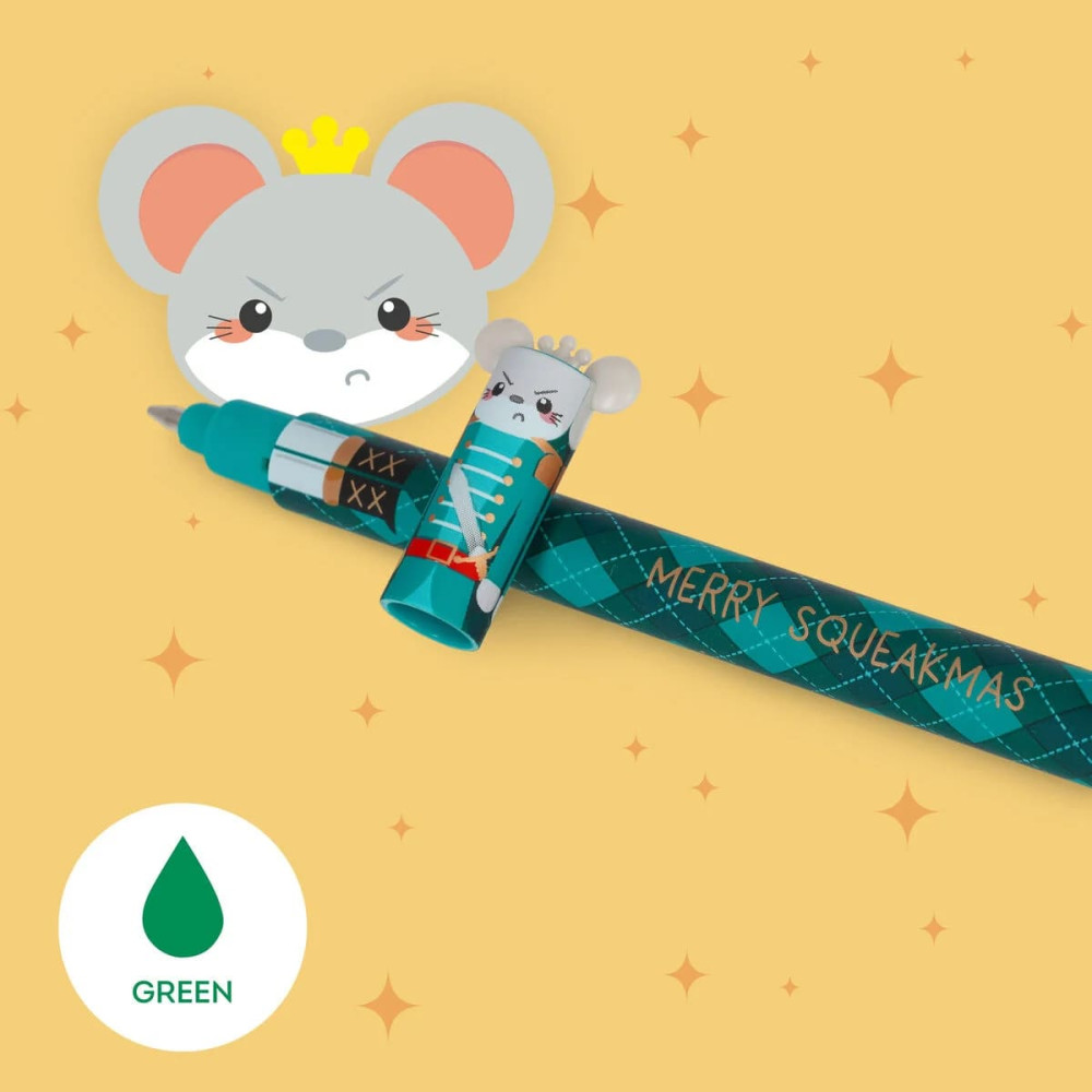 Legami EPSETKIT14 Σετ με 3 Erasable Gel Pens 0.7mm - The Nutcracker