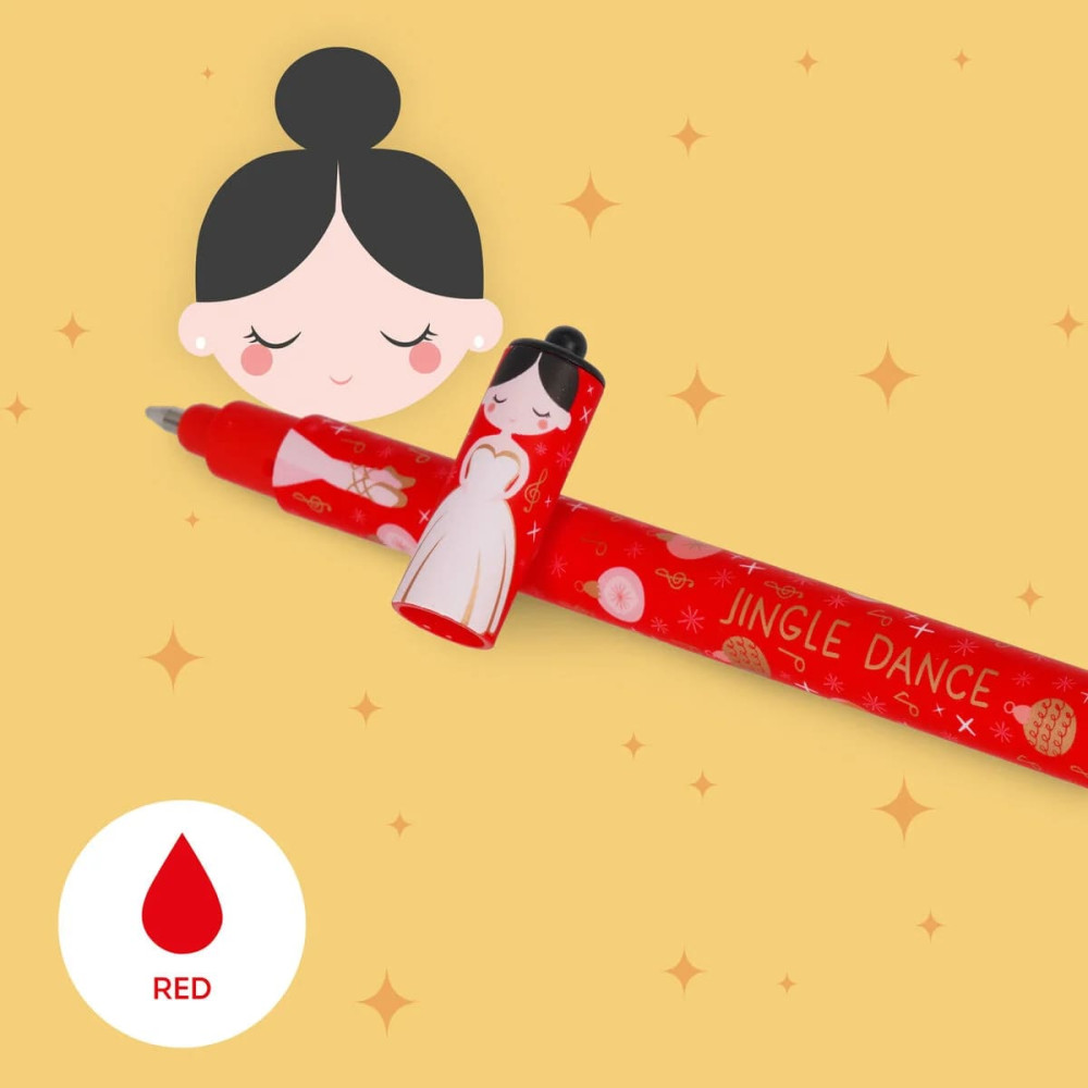 Legami EPSETKIT14 Σετ με 3 Erasable Gel Pens 0.7mm - The Nutcracker