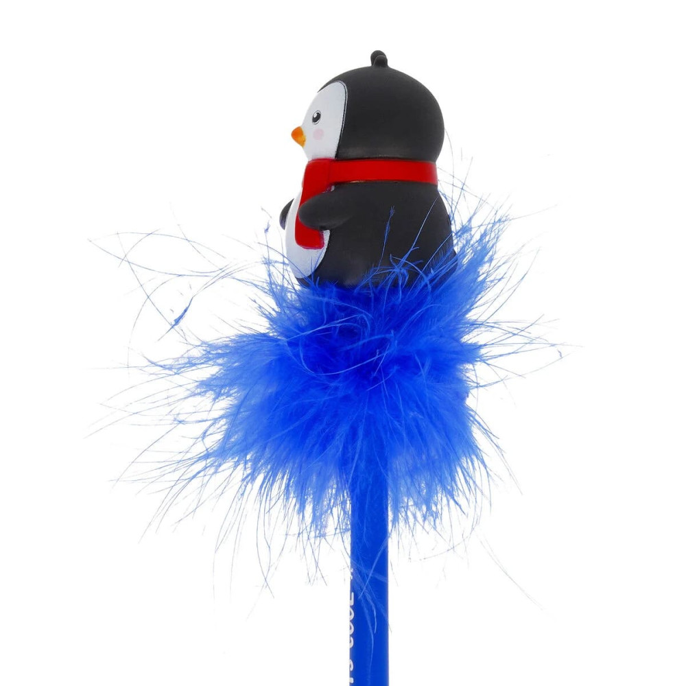 Legami Ballpoint Pen με LED Φως  0,7mm - Writing is Magic "Penguin"