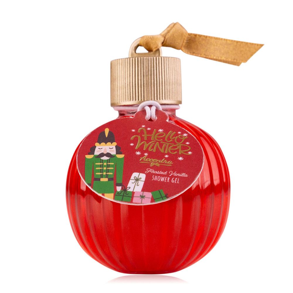 Accentra Hello Winter Πλαστική Σφαίρα με 3*60ml Αφρόλουτρο & 10g Σαπούνι Κομφετί