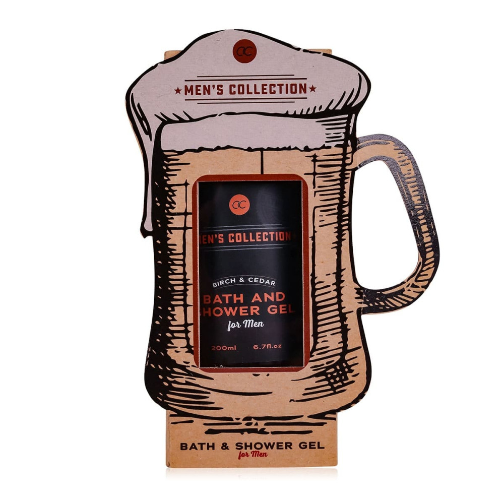 Accentra Ανδρικό Aφρόλουτρο 200ml σε Kraft Συσκευασία Δώρου