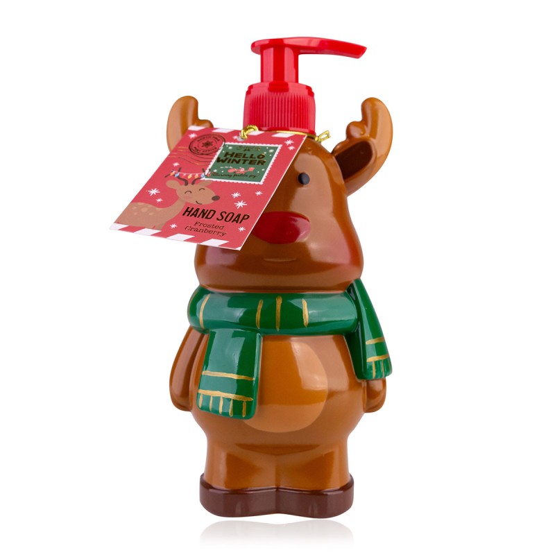 Accentra Hello Winter Σαπούνι χεριών 300ml με Αρωμα Frosted Cranberry, Oh Deer!