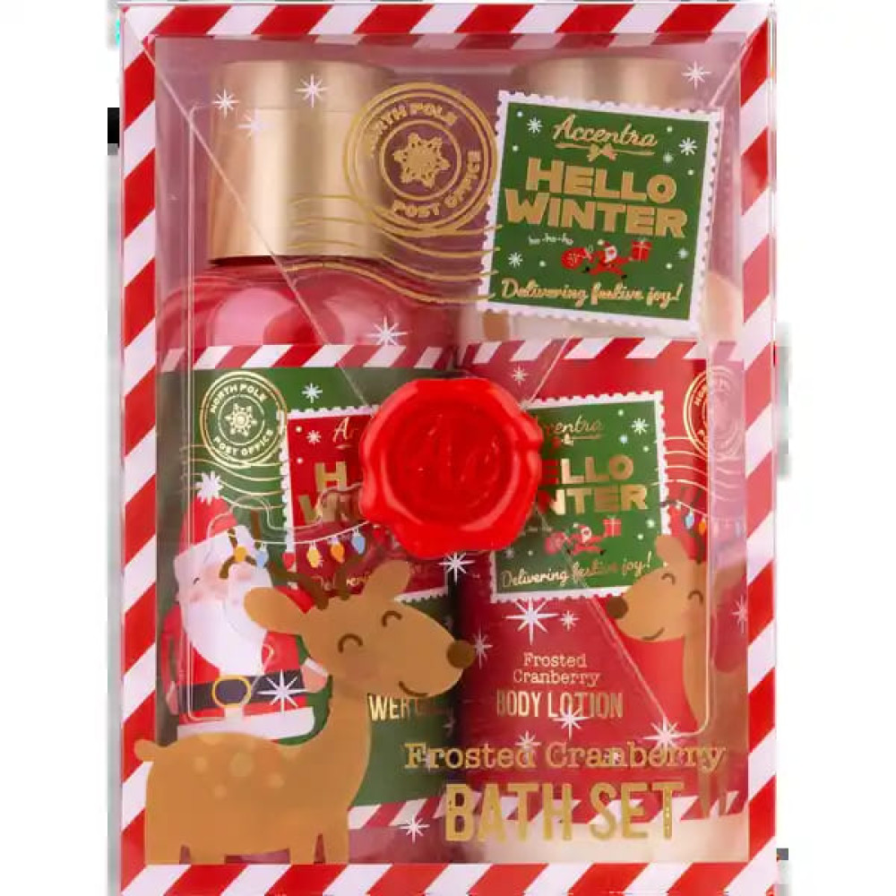 Accentra Hello Winter Σετ Περιποίησης για Μπάνιο