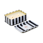 Paddywax A dopo Kερί Σόγιας Μεταλλικό Δοχείο, Black Cedar & Fig 184gr - Tiger