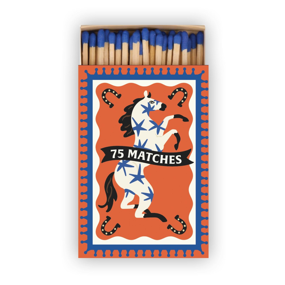 Paddywax Adopo 75 Σπίρτα Aσφαλείας 9.6cm - 'Horse' 