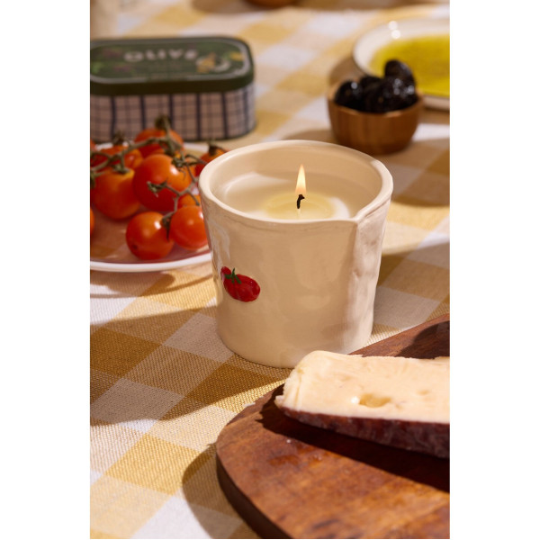 Paddywax Bistro Tomato Φυτικό Κερί 226gr σε Κεραμικό Δοχείο - Heirloom Tomato