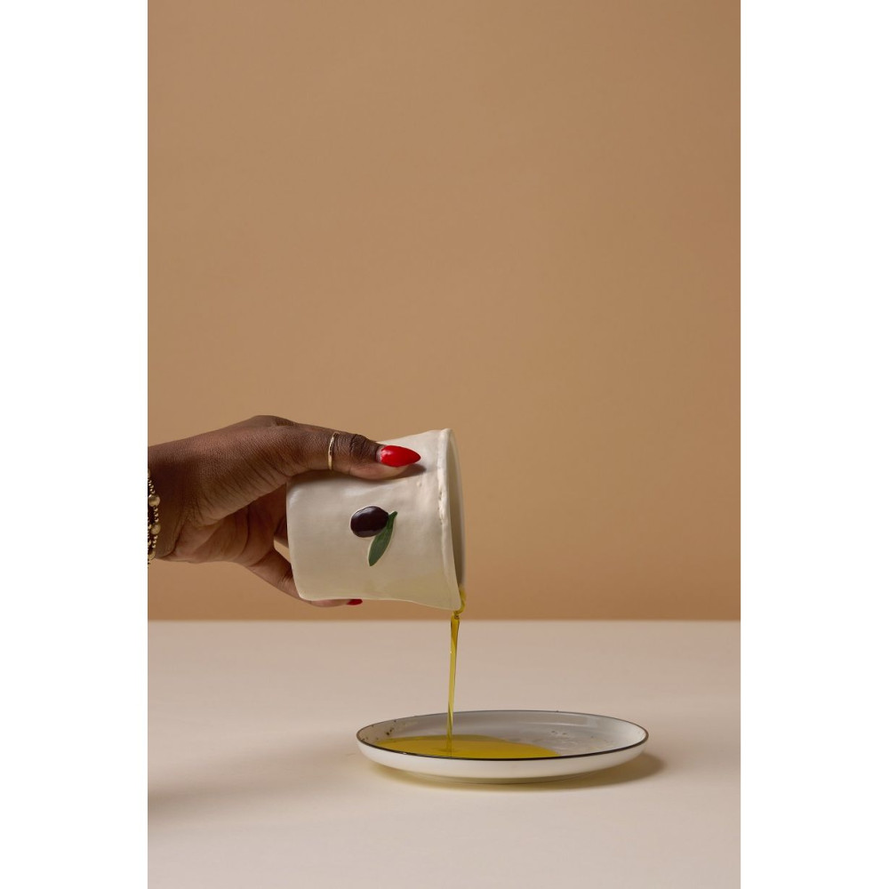 Paddywax Bistro Olive Φυτικό Κερί 226gr σε Κεραμικό Δοχείο - Fig & Olive