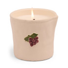 Paddywax Bistro Olive Φυτικό Κερί 226gr σε Κεραμικό Δοχείο - Bordeaux Grape