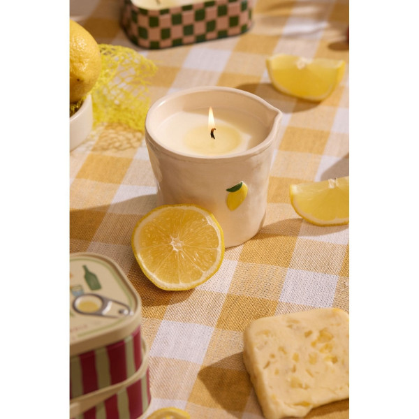 Paddywax Bistro Lemon Φυτικό Κερί 226gr σε Κεραμικό Δοχείο - Meyer Lemon