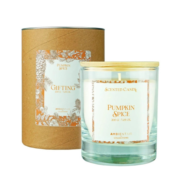Ambientair Special Edition Φυτικό Αρωματικό Κερί 200gr - Pumpkin Spice