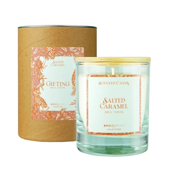 Ambientair Special Edition Φυτικό Αρωματικό Κερί 200gr - Salted Caramel