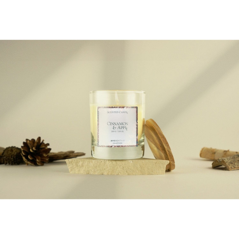 Ambientair Special Edition Φυτικό Αρωματικό Κερί 200gr - Cinnamon & Apple