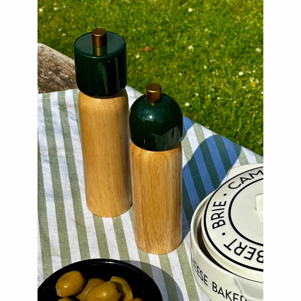 Maegen Μεσσαίος Πράσινος Μύλος Αλατιού ή Πιπεριού 5.1 x 18.8cm