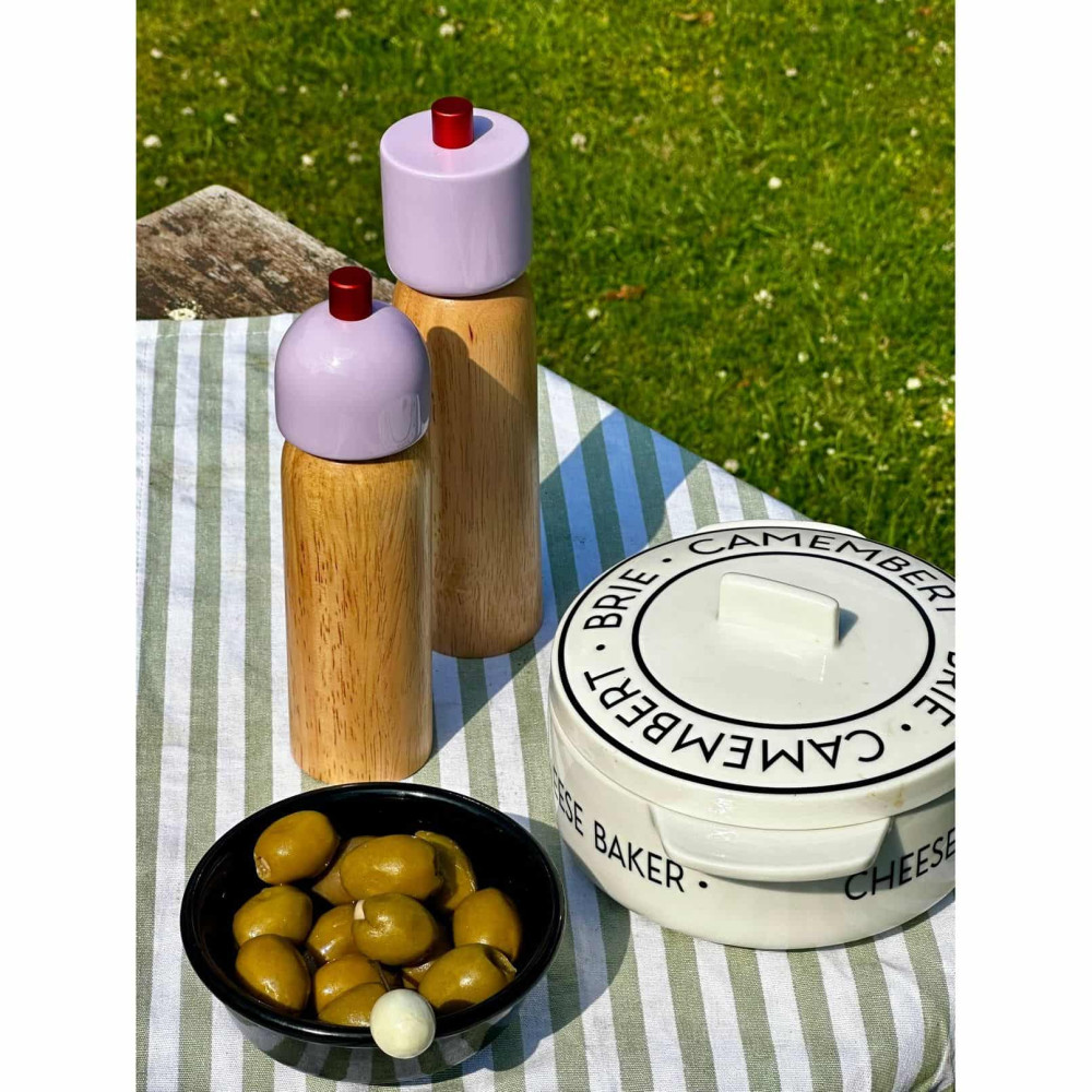 Maegen Μεγάλος Λιλά Μύλος Αλατιού ή Πιπεριού 5.1 x 21.5cm