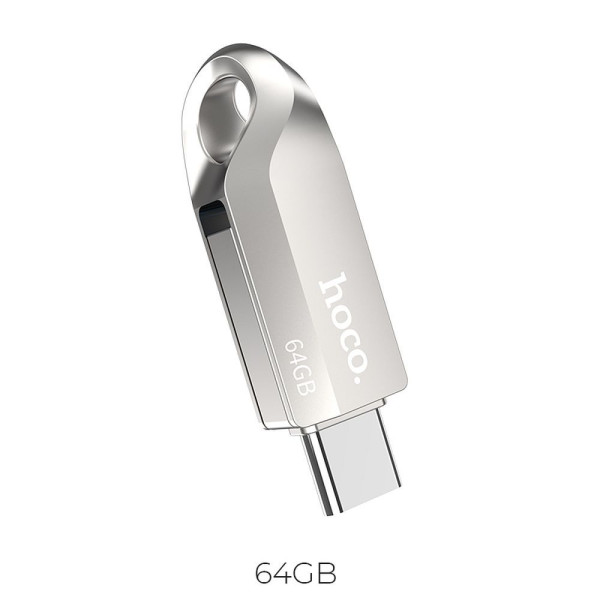 Hoco UD8 USB3.0 Flash Drive με σύνδεση USB-A & USB-C 64GB