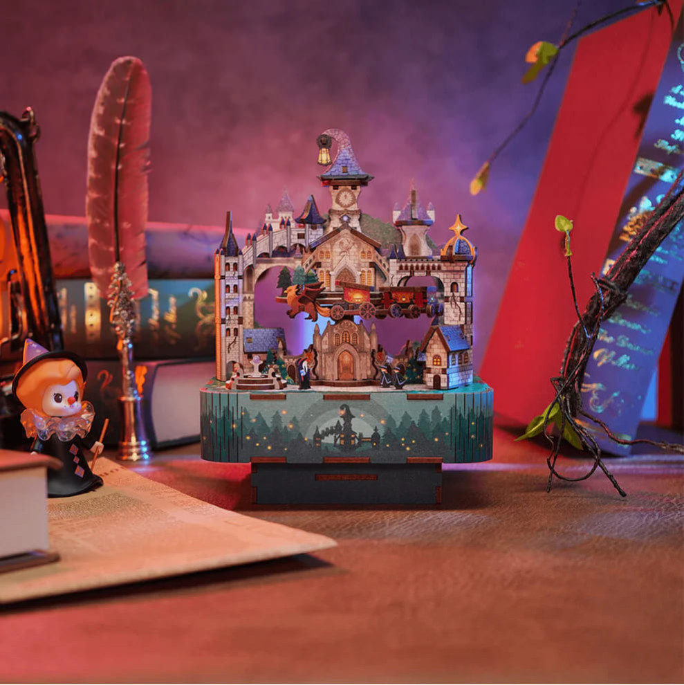 Tonecheer Μουσικό Κουτί – Magical Castle 3D Puzzle