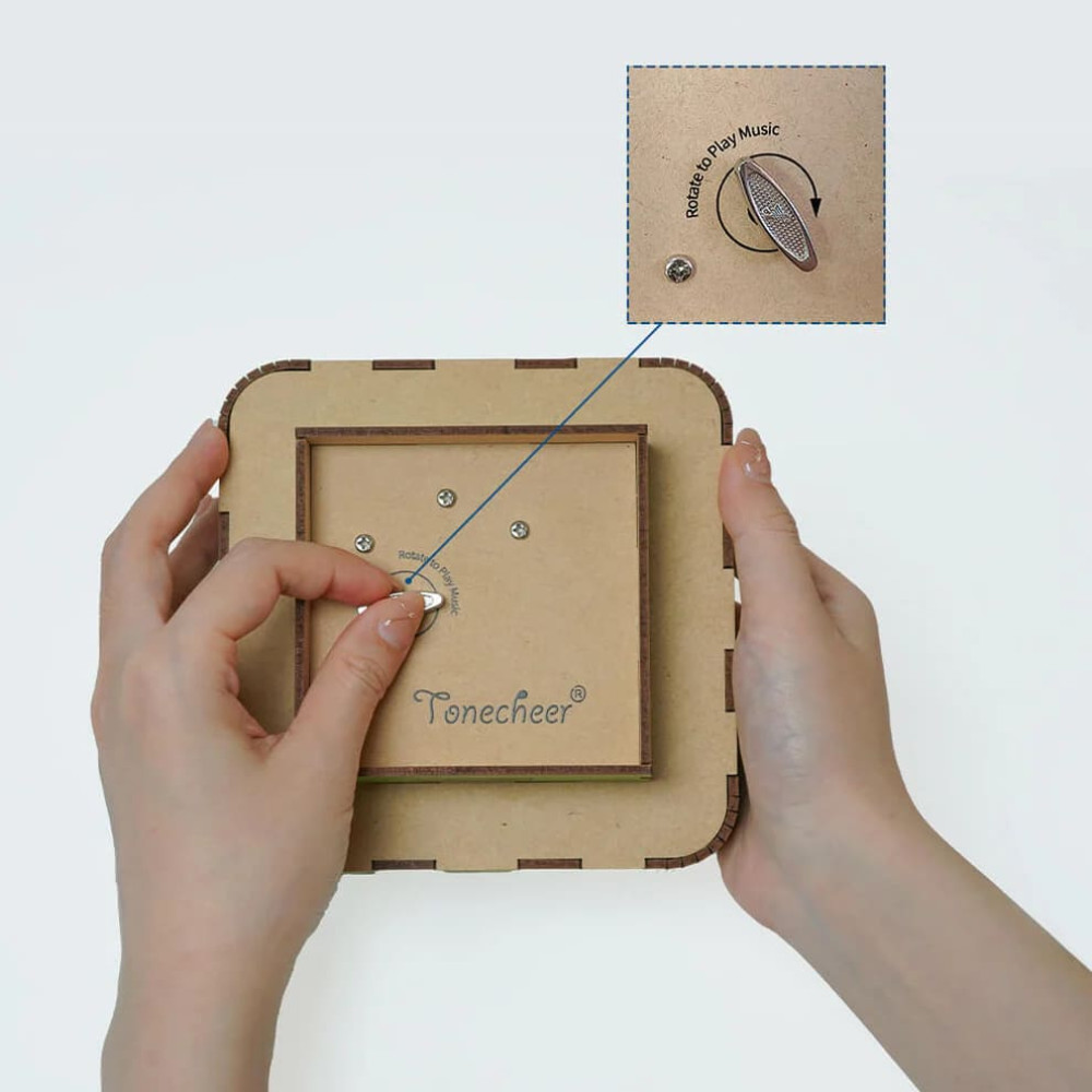 Tonecheer Μουσικό Κουτί – Magical Castle 3D Puzzle