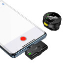 Hoco L21 Ασύρματο Μικρόφωνο Πέτου USB-C (Μαύρο)